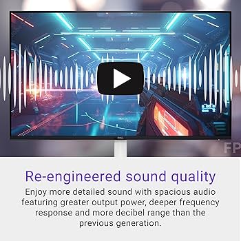 Dell S2725HS 27 Inch Monitor, FHD (1920x1080) Display, 100Hz